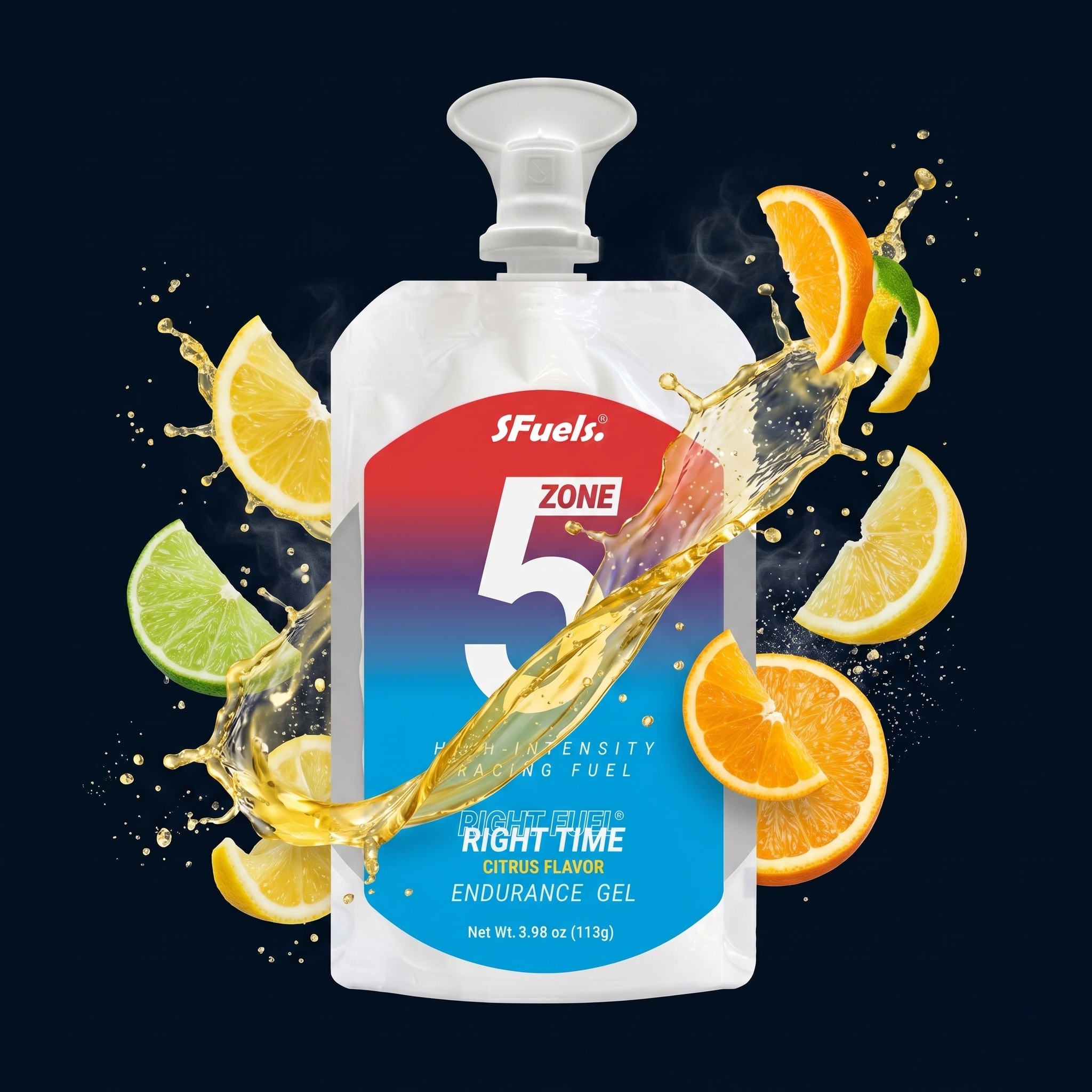 sFuels Zone 5 High Intensity Racing Fuel Gel
