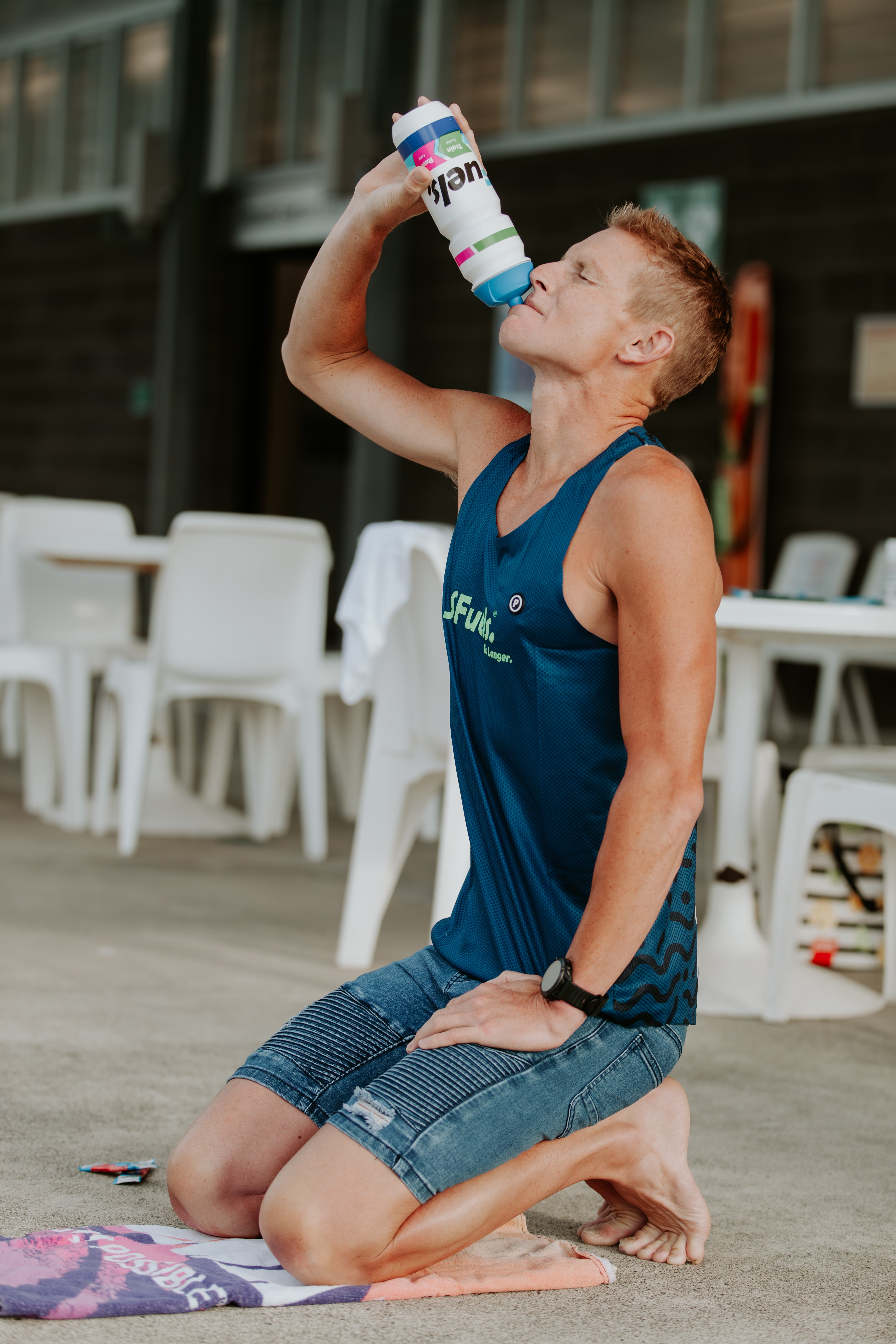 SFuels NITRO Singlet - made with HYPERMESH PRO Fabric.