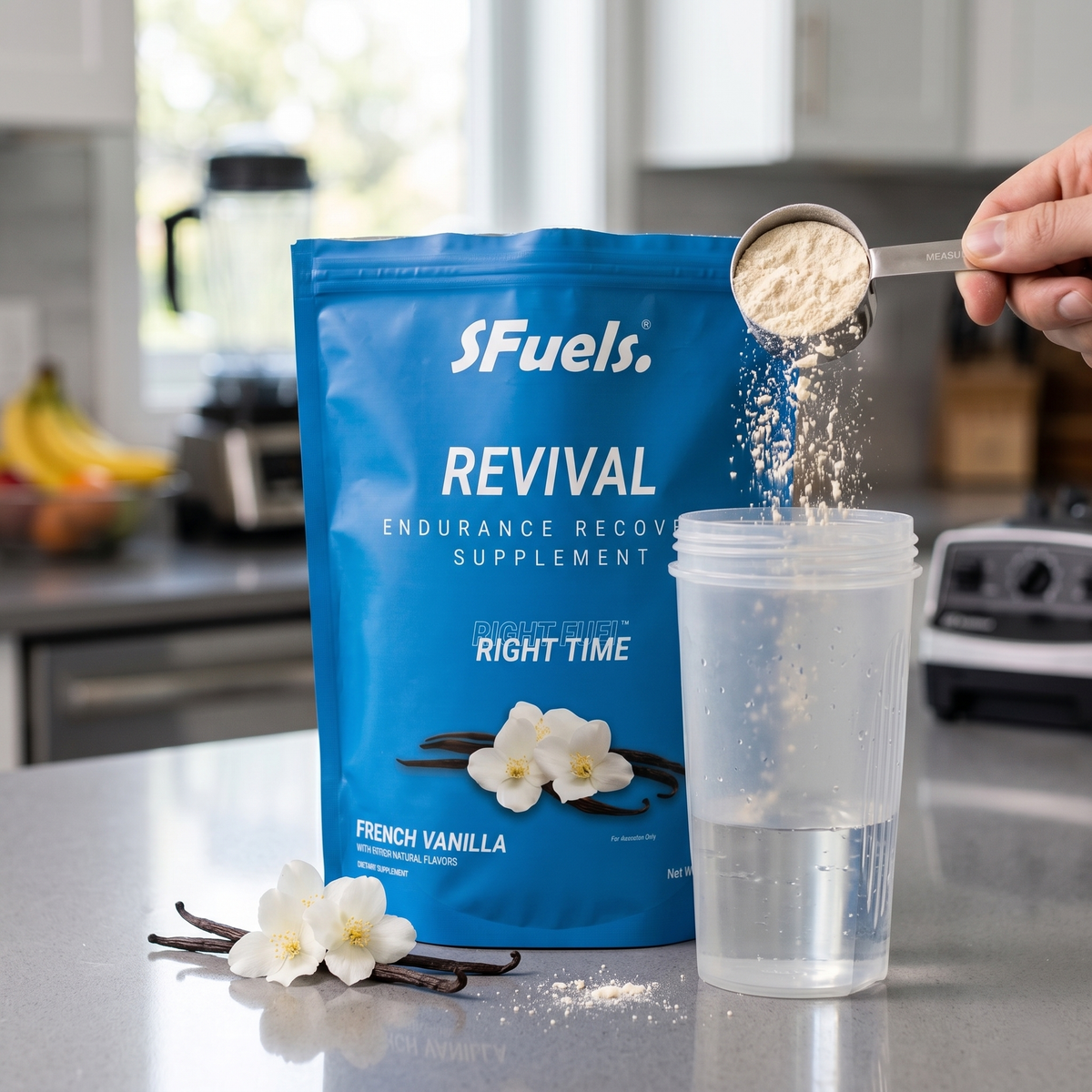 Revive, Recover, Replenish.